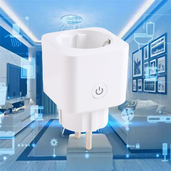 Европейская вилка 16A с граффити Wifi Smart Socket U - купить с ...