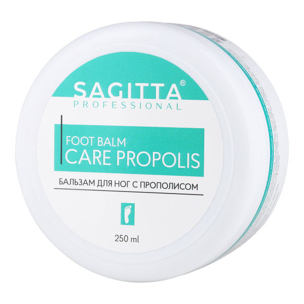 Sagitta Бальзам для ног Foot Belm Care Propolis увлажняющий ...