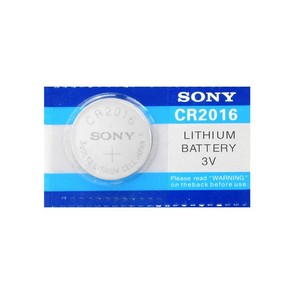 Sony Батарейка CR2016, Li-ion тип, 3 В, 1 шт - купить с доставкой по ...