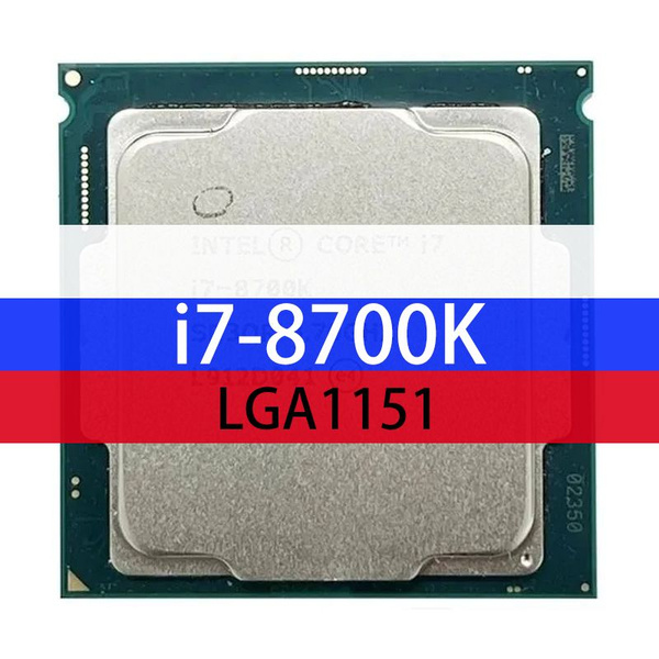 Процессор Intel i7-8700K Core i7 8-го поколения, OEM (без кулера), 6 яд ...