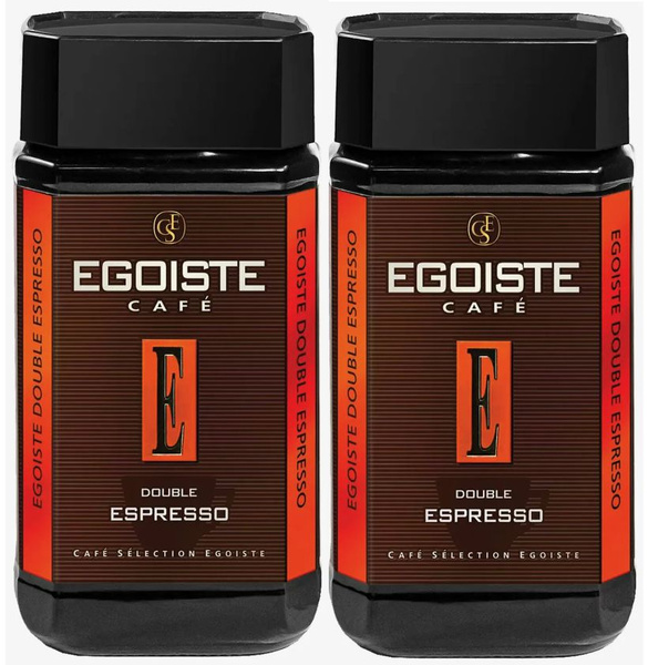 Кофе растворимый EGOISTE Double Espresso 100 гр - 2 штуки - купить с ...