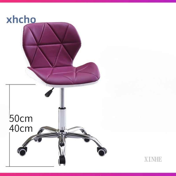 Стул мастера на колесиках, Ракушка, большой,хромированная крестовина ...