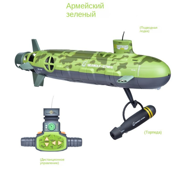 Электрическая подводная лодка с дистанционным управлением Seawolf ...