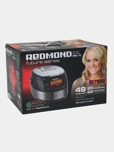 Мультиварка REDMOND RMC-70 Black - купить по доступным ценам в интернет ...