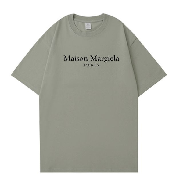 Футболка MAISON MARGIELA, размер 50, цвет светло-коричневый - купить по ...