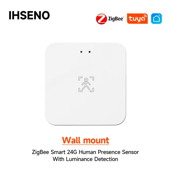 24G Умный датчик присутствия с сенсором освещения USB 5В Zigbee 3.0 для ...