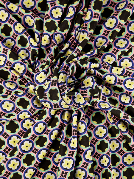 Ткань для шитья /Шифон stretch print 3505-2/ 100*145см - купить с ...