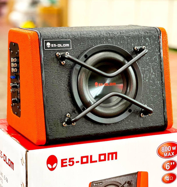 Активный сабвуфер E5 OLOM E06 6 дюймов 800 W - купить по выгодной цене ...
