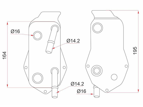 Radiator Hose For BMW 3 Series E90, E91, E92, E93 & 1 Series E81, E82, E87, X1, Z4 E89