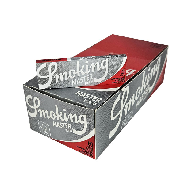 Бумага для сигарет блок "Smoking" Master 60л*50шт - купить с доставкой ...