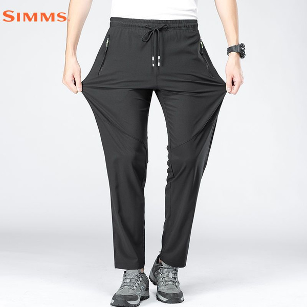 Брюки рыболовные Simms, размер 33, 34 (XL), Демисезон, цвет черный ...