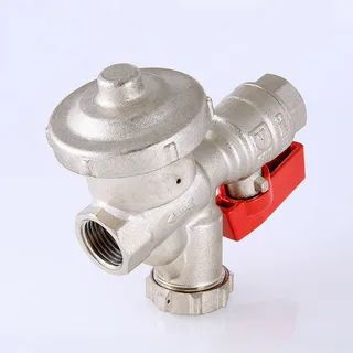 Кран шаровой Valtec со встроенным фильтром и редуктором давления (КФРД ...