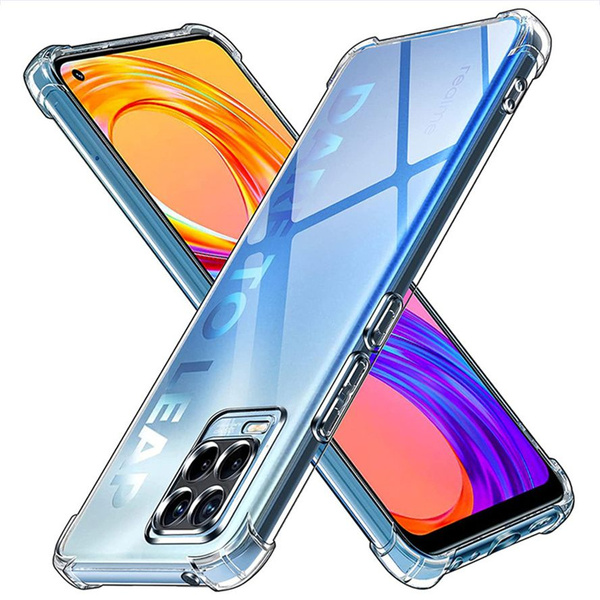 чехол для Realme 8/8Pro case Realme 8 Pro, мягкие прозрачные ...