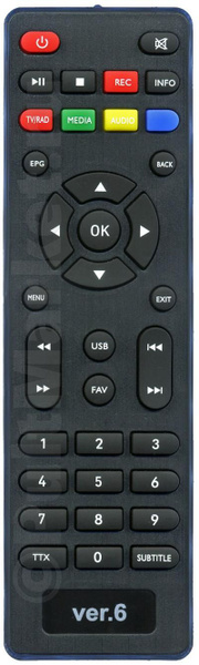 Пульт ДУ Oriel Пульт для приставки ПДУ-6 (VER.6) - купить по выгодной ...