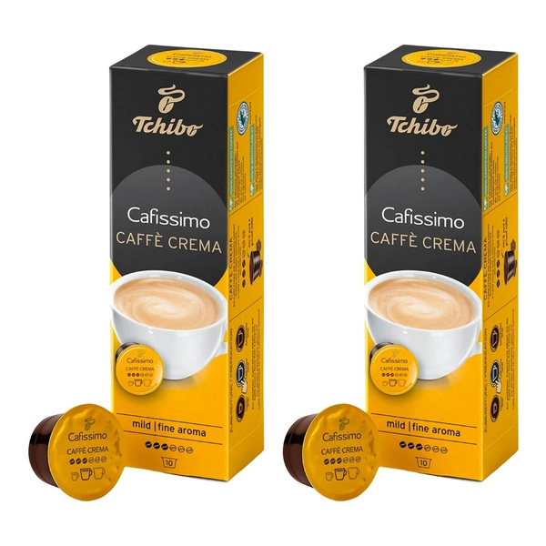 Характеристики Tchibo Cafissimo Caffe Crema Fine Aroma кофе в капсулах ...