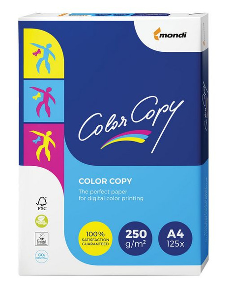 Бумага для цветной лазерной печати Color Copy (А4, 250 г/кв.м, 125 ...