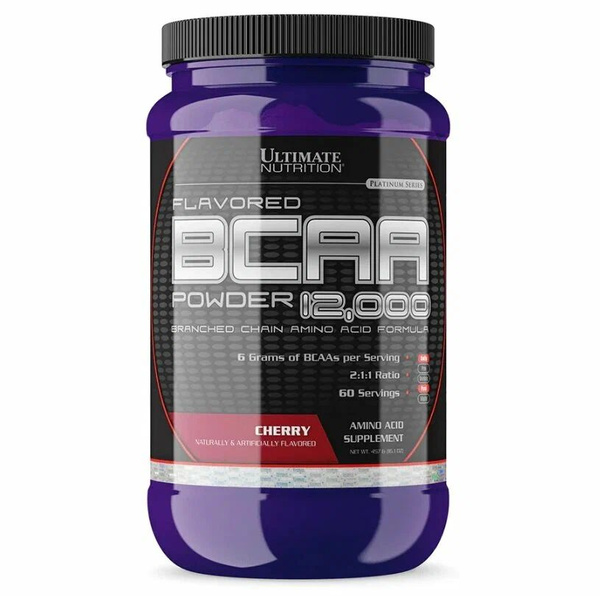 Аминокислотный комплекс Ultimate BCAA 12000 Powder Flavored 457g ...