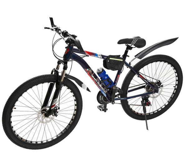 Горно-Городской велосипед New Bike, Взрослый 16 рама, 26 колеса, Сини ...