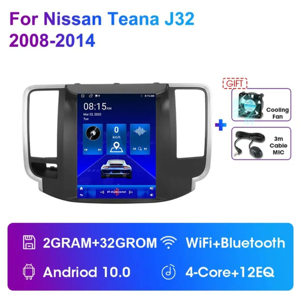 Магнитола андроид 2/32Гб Ниссан Теана J32 Тиана тесла / Nissan Teana ...