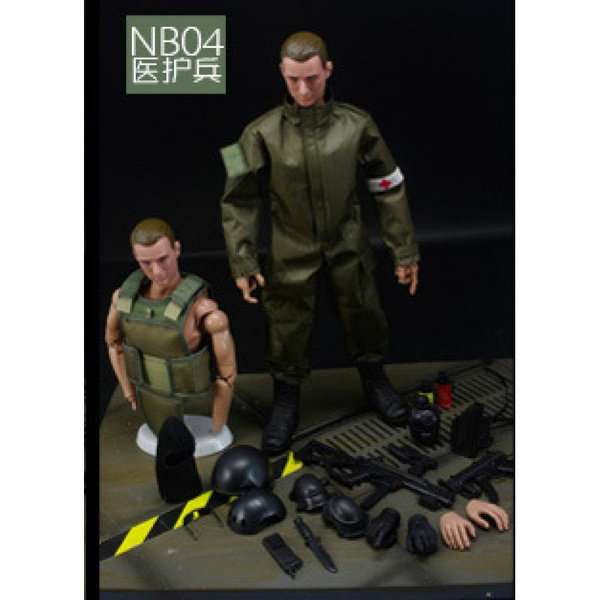 Модель солдата 1: 6; Русский солдат; Барби-мужчина ростом 30 см ...