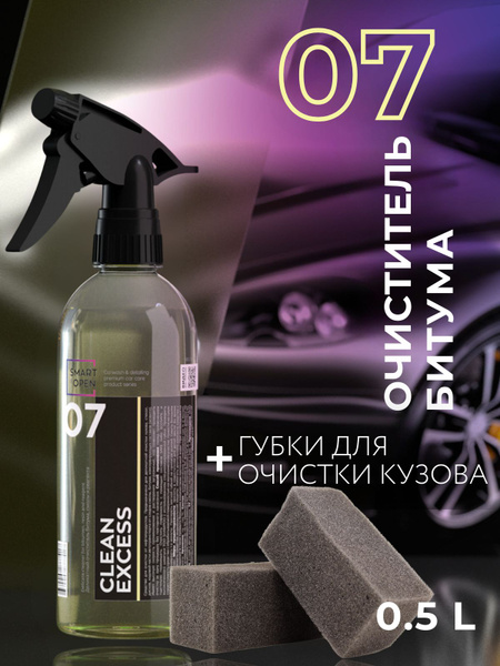 Очиститель кузова от битумных пятен и смолы, набор Smart Open купить на ...
