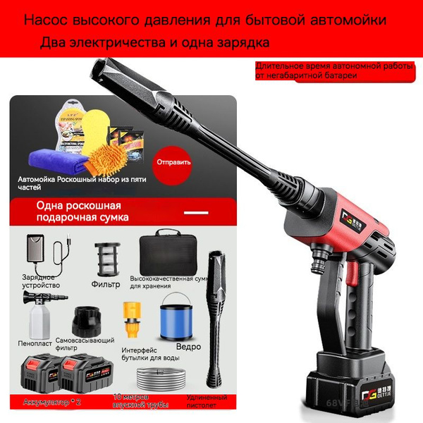 Xiaomi Мойка для авто высокого давления seven-DTJ портативная ...