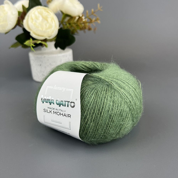 Пряжа Silk Mohair кид мохер на шелке цвет 9379 - купить с доставкой по ...