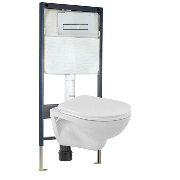 Комплект унитаза c инсталляцией Jaquar, направление выпуска ...