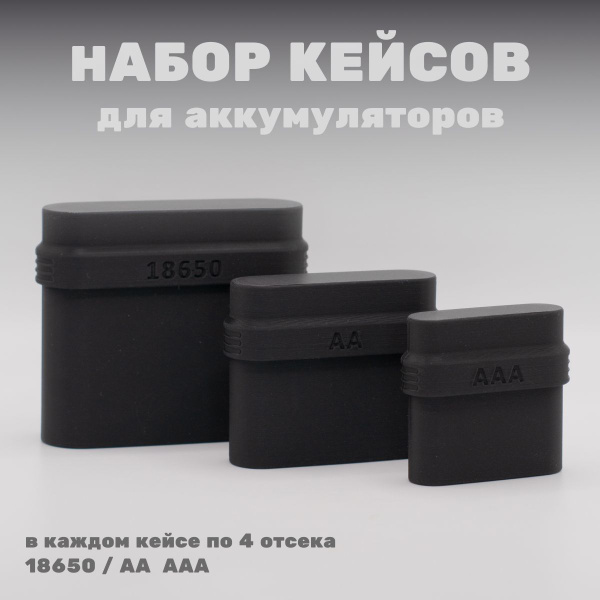 Бокс для батареек/аккумуляторов Кейс для батареек или аккумуляторов ...
