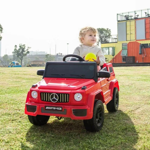 Детский электромобиль, AMG Mercedes-Benz, высокая комплектация, двойной ...