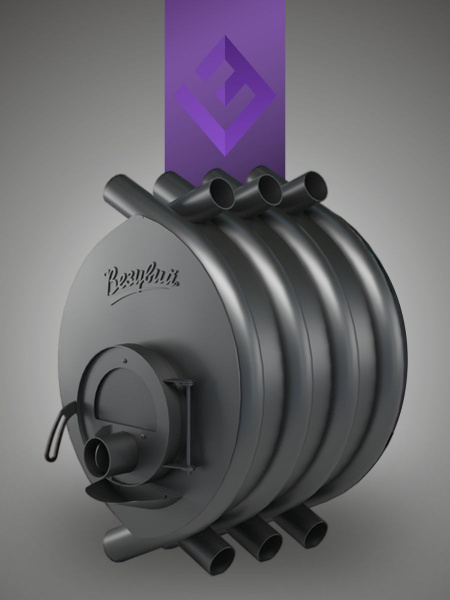 Печь отопительная АОГТ 01 ( 120мм) купить на OZON по низкой цене ...