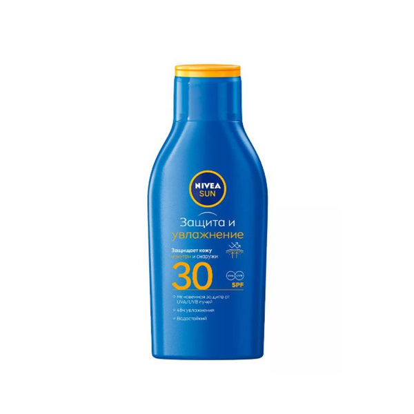 Nivea Спрей солнцезащитный Sun Защита и увлажнение SPF 30, 100 мл ...