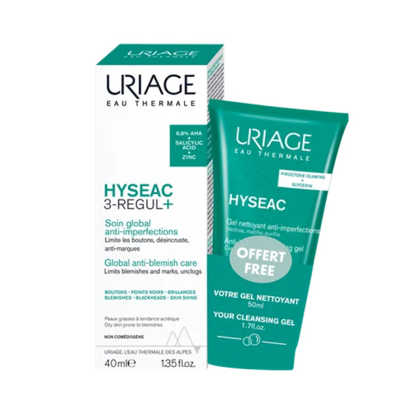 URIAGE/УРЬЯЖ Набор Hyseac 3-Regul + и Гель для умывания - купить с ...