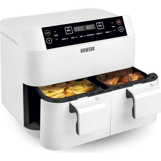 Аэрогриль N8WERK DS02797 Фритюрница с горячим воздухом и двойной ...