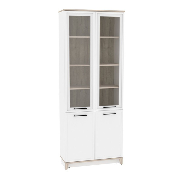 Шкаф книжный BartMarket Аурелио, 80x35.5x205.7 см - купить по выгодной ...