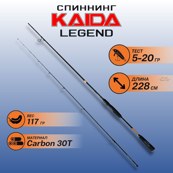 Спиннинг KAIDA Legend Spinning, от 5 гр купить по выгодным ценам в ...