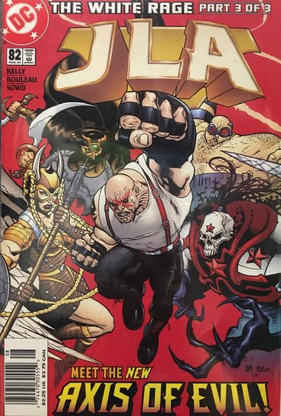 Justice League of America #82 The White Rage Part 3. Официальный комикс ...