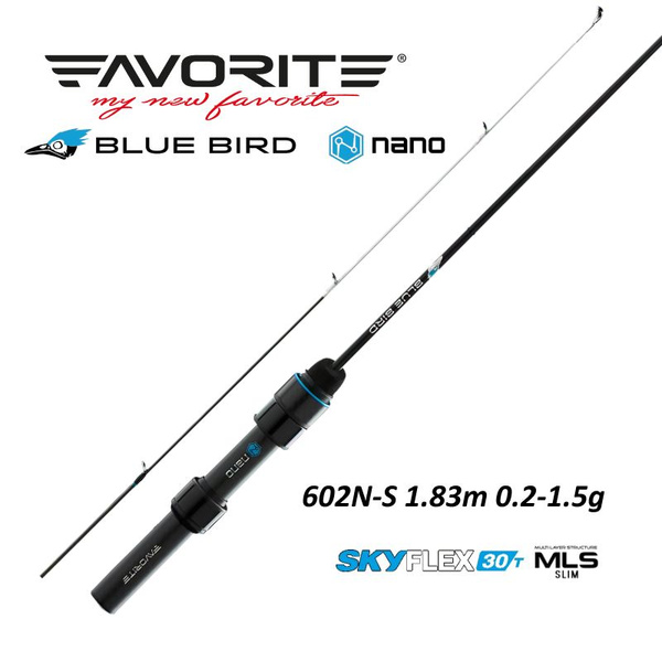 Спиннинг Favorite Blue Bird Nano, от 0.2 гр купить c