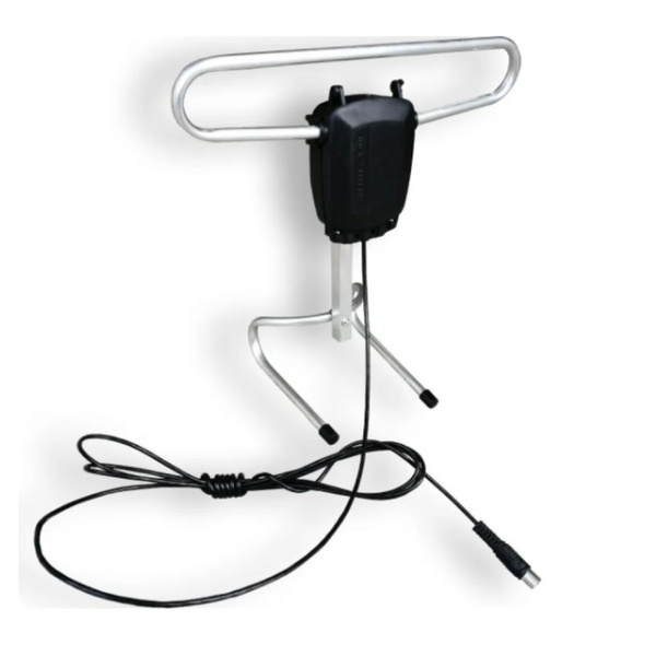 Телевизионная антенна внешняя ДМВ активная - компактная, мощная ...