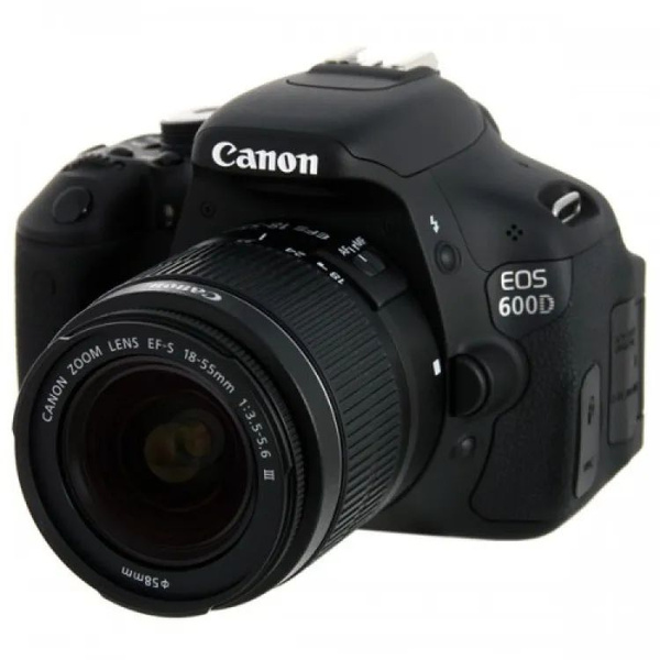 Беззеркальный фотоаппарат Canon 600D kit 18-55mm ii - купить по низкой ...