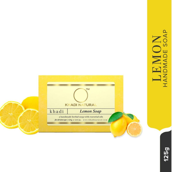 Характеристики Мыло Лимон Кхади (Khadi Lemon soap), 125 грамм подробное ...