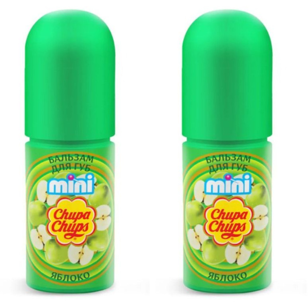 Chupa Chups mini Бальзам для губ, Яблоко, 3.8 гр, 2 шт - купить с ...
