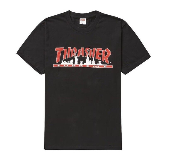 Футболка THRASHER, размер 52, цвет черный - купить по выгодной цене в ...