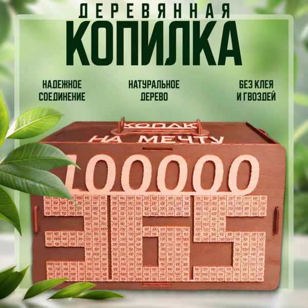 Характеристики Интерактивная Копилка 365 для денег Квест копилка ...
