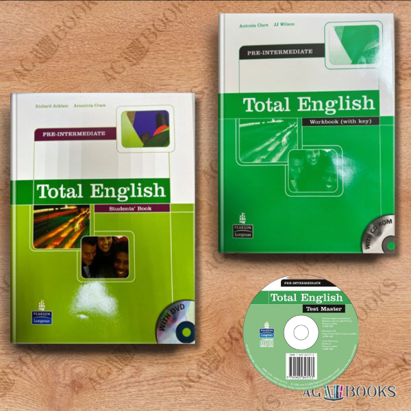 Total English pre-intermediate Workbook+Student's Book+ СD | Wilson ...