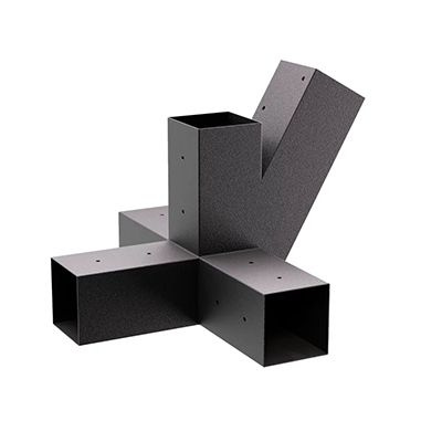 Кронштейн крепежный Habercube соединитель для бруса купить по выгодной ...