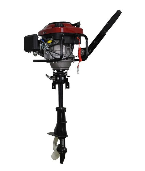 Мотор лодочный Loncin 1P70FC люкс (3500 Вт, 4-тактный двигатель, 5л.с ...