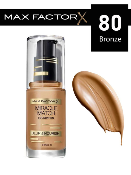 Тональный крем Max Factor Miracle Match 80 Bronze - купить с доставкой ...