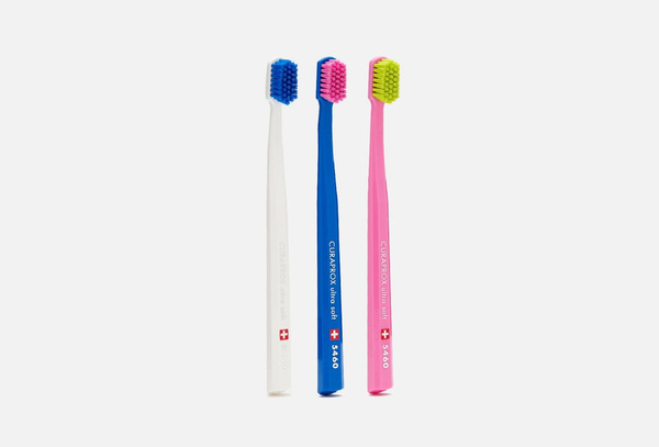 Набор зубных щеток CURAPROX CS5460/3 Ultrasoft, 3 мл - купить с ...