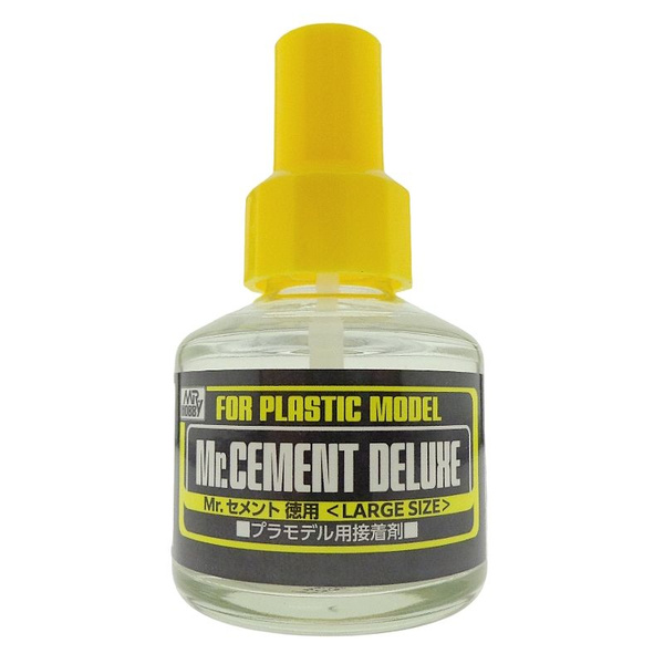 Клей для сборных моделей MR.HOBBY Mr.Cement Deluxe с кисточкой, 40